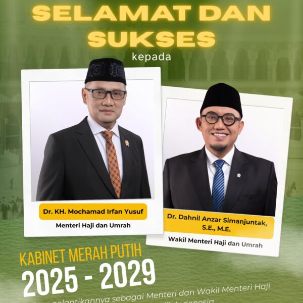 PT. Indonesia Layanan Telekomunikasi (eTalk) Sampaikan Ucapan Selamat atas Pelantikan Menteri dan Wakil Menteri Haji dan Umrah Indonesia